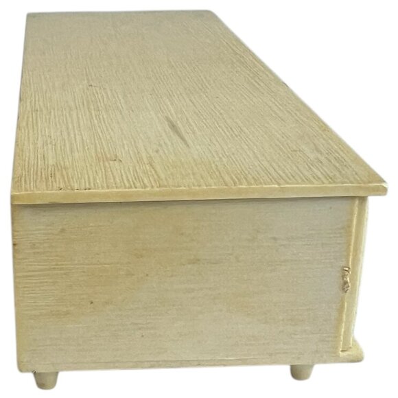 Vintage Barbie Susy Goose Doll Furniture One Drawer Dresser Hope Chest - Picture 4 of 11